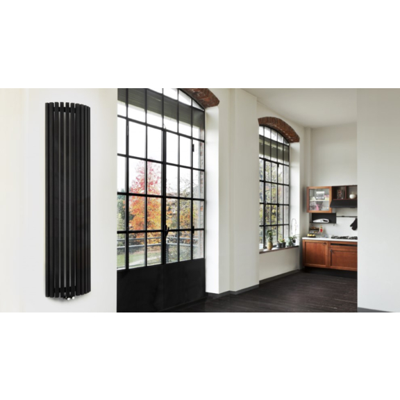 TERMA Triga AW dizajnový radiátor v interiéri - otvorený priestor