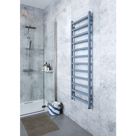TERMA Simple One dizajnový radiátor 1440x500 FARBA blue - modrá