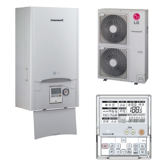 Tepelné čerpadlo LG Therma V HN1616 + HU141