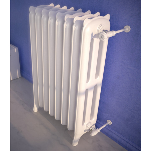 Zlatá manuálna sada ventilov Floral Old Style - rohová