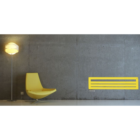 TERMA Aero HG dizajnový radiátor  RAL 1016 interiér