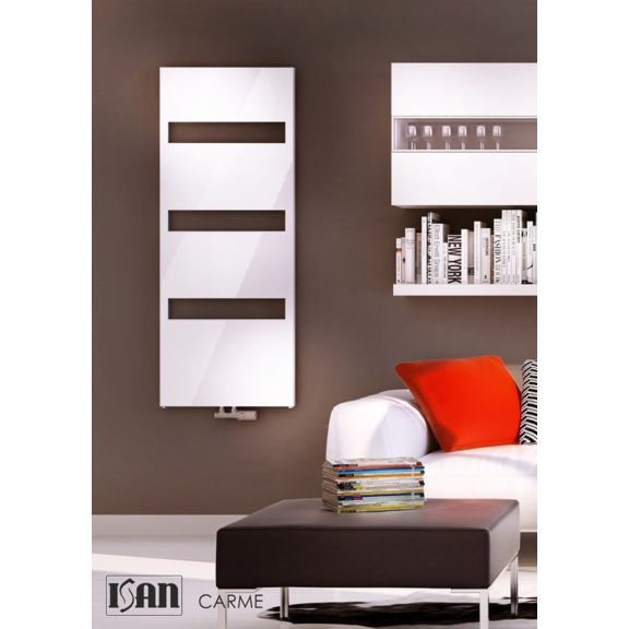 ISAN Carme vodný dizajnový radiátor RAL 9016