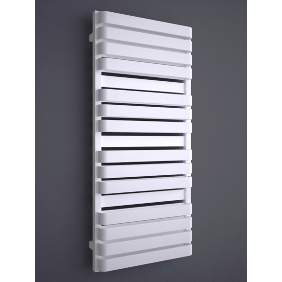 TERMA Warp T Bold dizajnový radiátor 1110x500 RAL 9016 základná biela farba