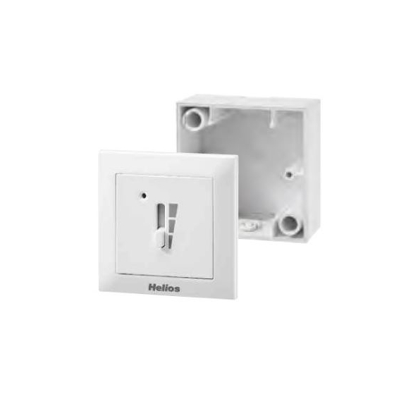 Helios KWL-BE Manuálny posuvný ovládač s krabičkou pre nadomietkovú montáž