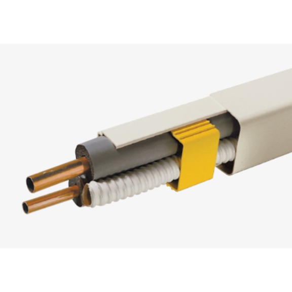 Plastový žľab 0612BCF s ochrannou fóliou