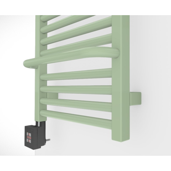 TERMA Lima elektrický kúpeľňový radiátor - detail - farebné prevedenie RAL6019