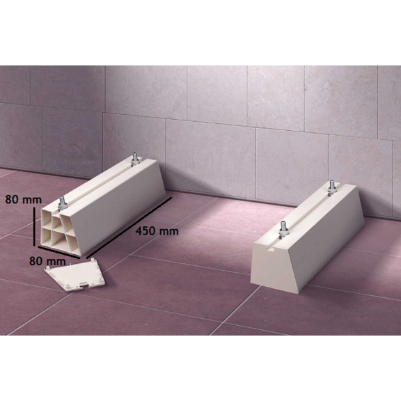 TSE 450 Krytka pre podlahovú konzolu SPE 450 rozmery