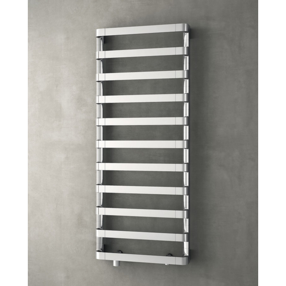 IRSAP Step B chrómový kúpeľňový radiátor celok