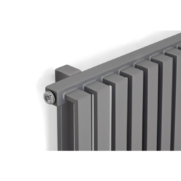TERMA Nemo elektrický radiátor pod okno 530x1185 farba Metallic Stone, detail