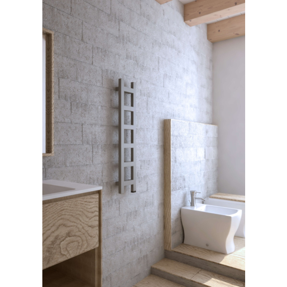 TERMA Easy One vertikálny radiátor 960x200 farba Winter Sky - moderný dizajn