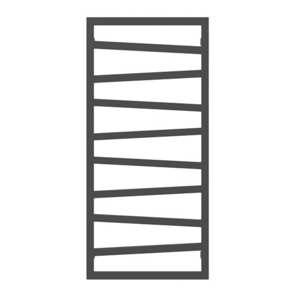 ZIGZAG 1070 500 RAL 9004 SX