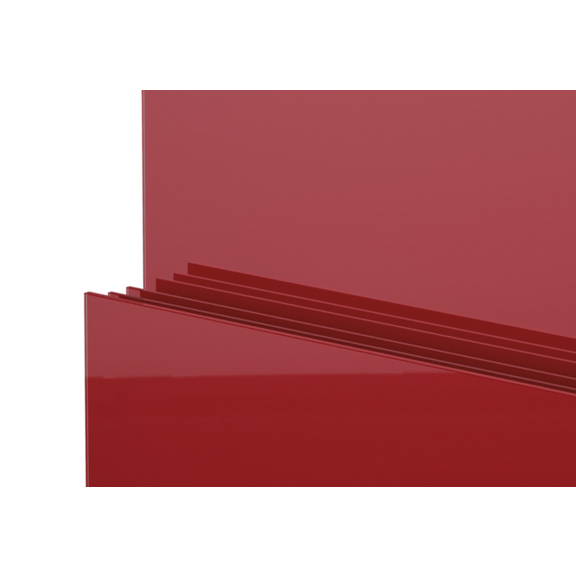 ISAN Joy Bath sklenený radiátor detail