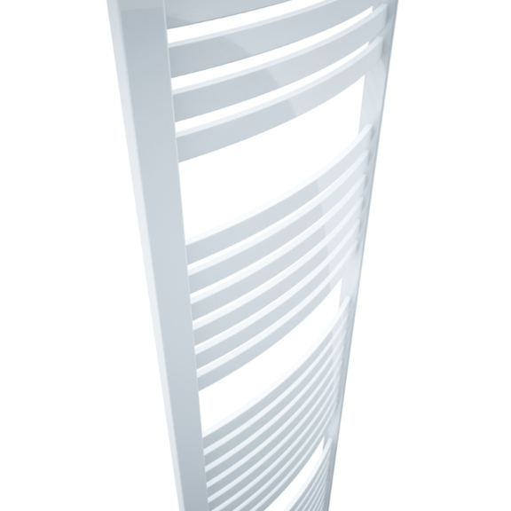 TERMA Dexter One kúpeľňový radiátor 1760x500 RAL 9016 Detail