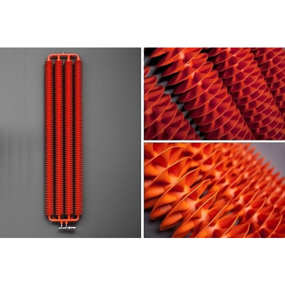 TERMA Ribbon V retro radiátor farby a moderný dizajn