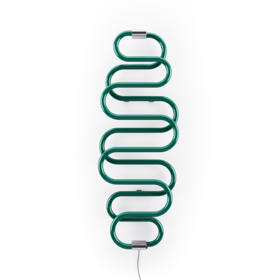 TERMA Perla E dizajnový radiátor 1360x500 RAL6026