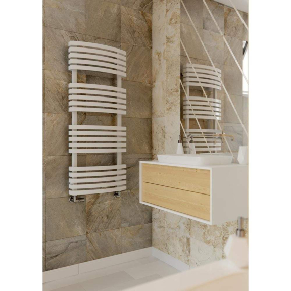 TERMA Kioto dizajnový radiátor - moderná kúpeľňa - orient