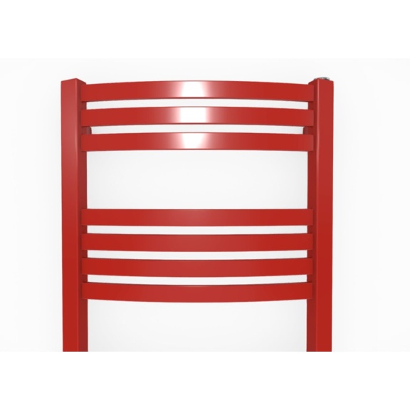 TERMA Dexter Pro kúpeľňový radiátor - rebríková konštrukcia RAL 3020 - detail