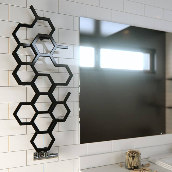 Terma Hex vertikálny dizajnový radiátor - titulná fotka