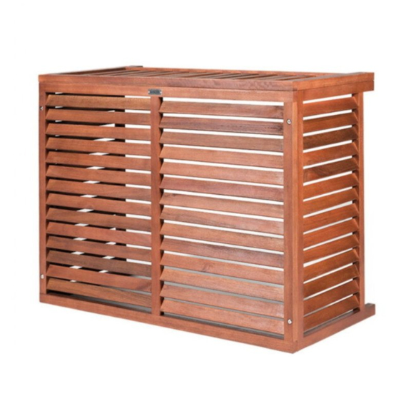 DECOClim L Drevený kryt pre klimatizáciu a tepelné čerpadlo