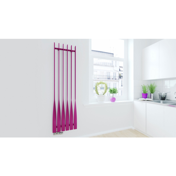 TERMA Cyklon V dizajnový radiátor 1600x495 - interiér