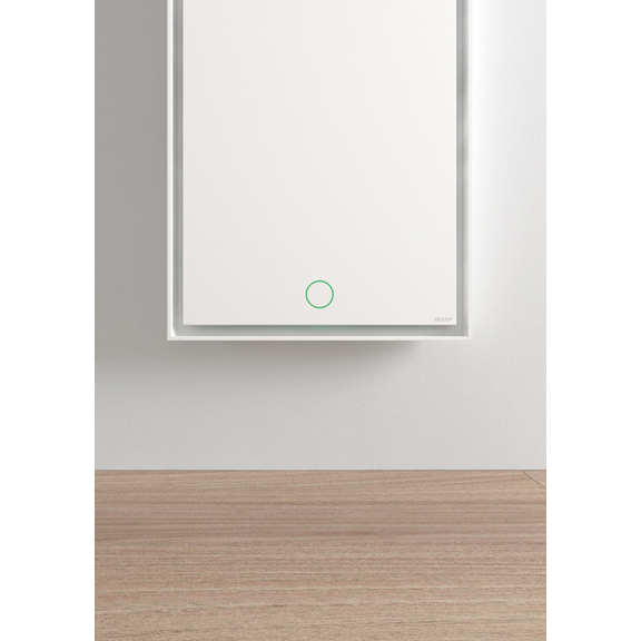 IRSAP Face dizajnový radiátor detail