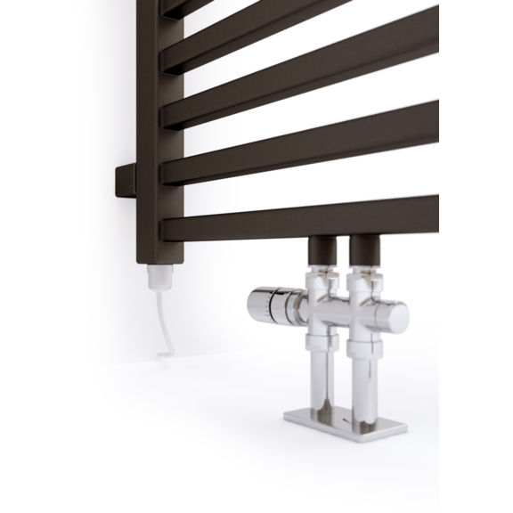 TERMA Bone DW kúpeľňový radiátor - Noble Brown detail