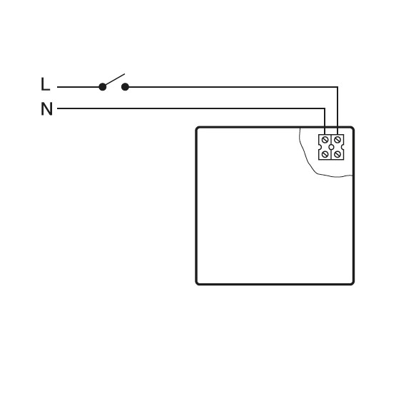 Ventilátor ECOAIR DESIGN S Ecowatt - schéma zapojenia