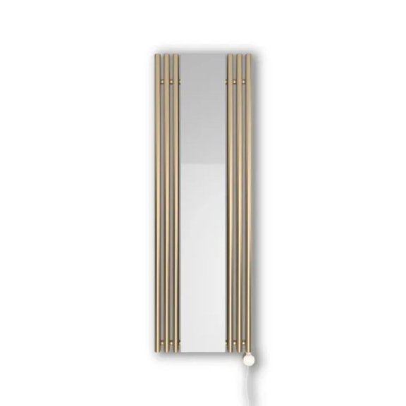 TERMA Rolo Mirror elektrický dizajnový radiátor