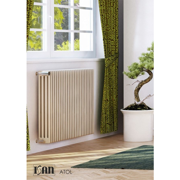 ISAN Atol C4 oceľový článkový radiátor RAL 9001