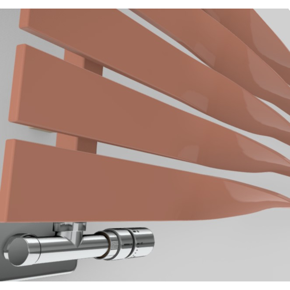 TERMA Cyklon H dizajnový radiátor - farebné prevedenia RAL3012