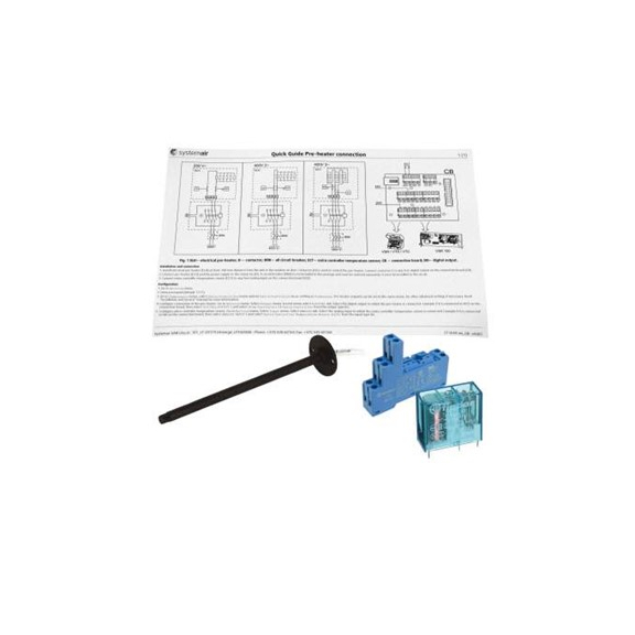 Sada na pripojenie 1-fázového el. predohrevu CB - Jednotlivé komponenty balenia