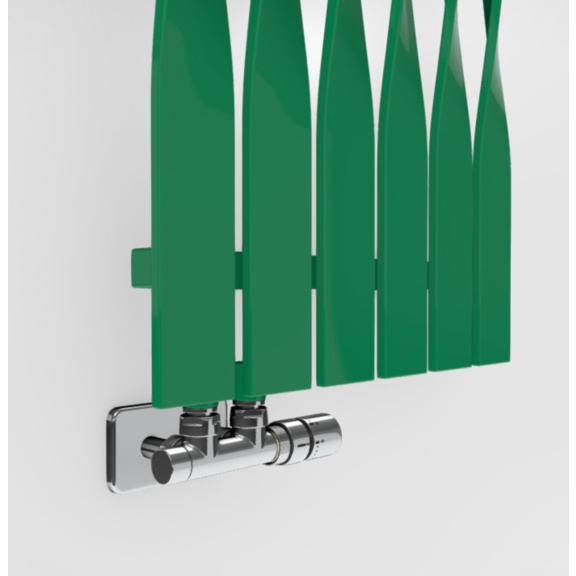 TERMA Cyklon V dizajnový radiátor -  farebné prevedenia RAL6024