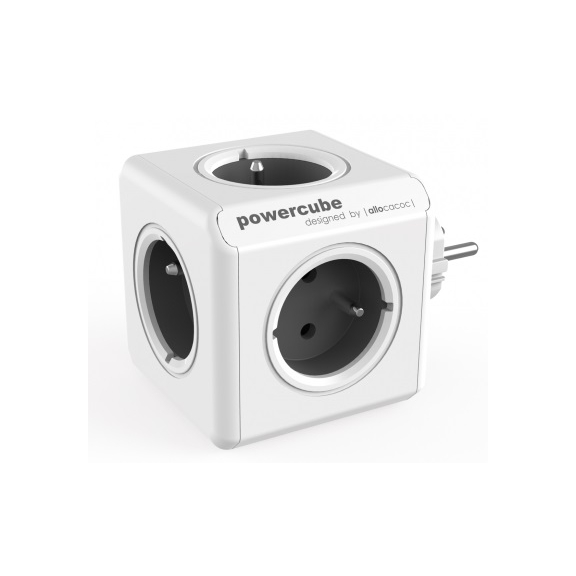 POWERCUBE ORIGINAL funkčný rozbočovač- sivý