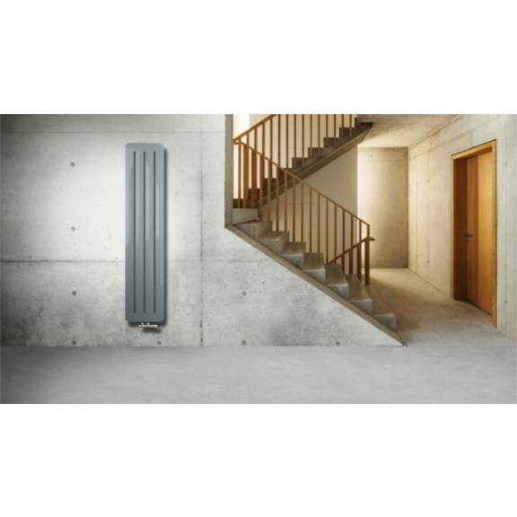 TERMA Aero V dizajnový radiátor 1800x325 moderný priestor