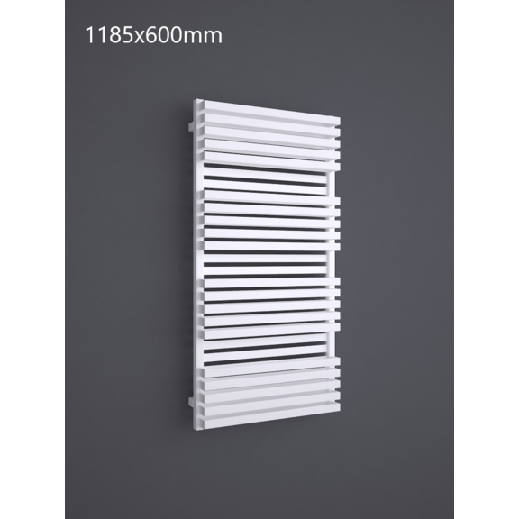 TERMA Quadrus Bold One dizajnový radiátor 1185x600 RAL 9016