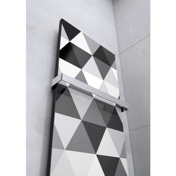 TERMA Case Slim dizajnový radiátor s potlačou - vzor 5