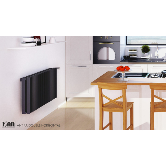 ISAN Antika Double Horizontal radiátor s vysokým výkonom - S02