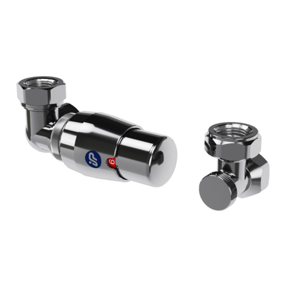 INSTAL-PROJEKT Z14 Termostatická uhlová sada - chrom