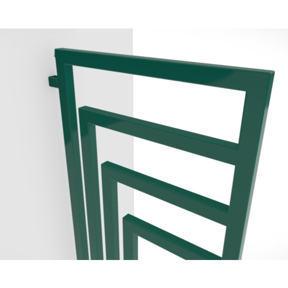 TERMA Angus DW dizajnový radiátor RAL6026 detail