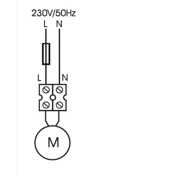 Soler & Palau EB 100 N S IPX4 malý radiálny ventilátor - pripojenie k sieti