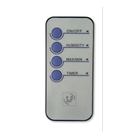 Soler & Palau HUMI ED zvlhčovač vzduchu - diaľkové ovládanie