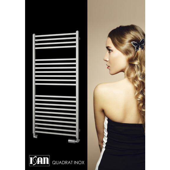 ISAN Quadrat Inox nerezový radiátor