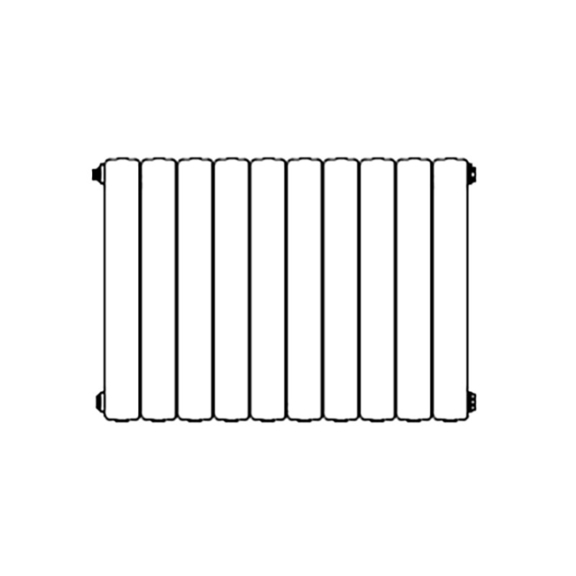 Terma Camber vodný dizajnový radiátor 575x800