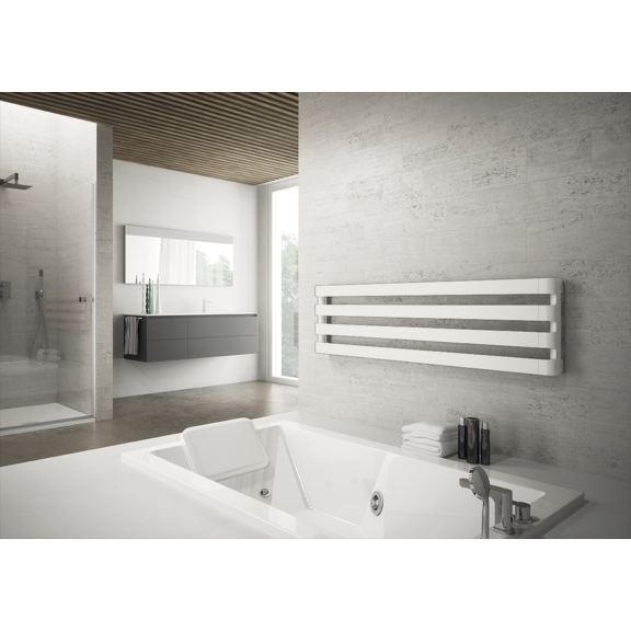 IRSAP Step H dizajnový radiátor 430x1800 farba White Pearl
