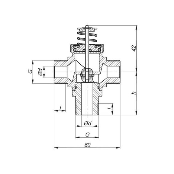 Systemair ZTR 15-0,6 ventil - Rozmery