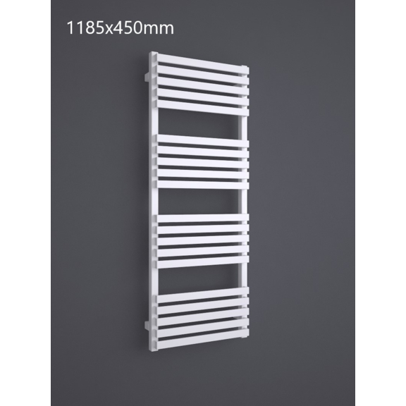 TERMA Quadrus Slim One dizajnový radiátor 1185x450 RAL 9016