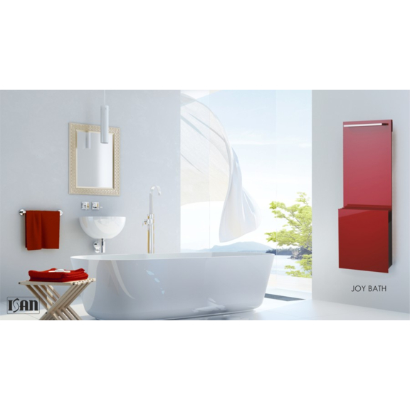 ISAN Joy Bath sklenený radiátor