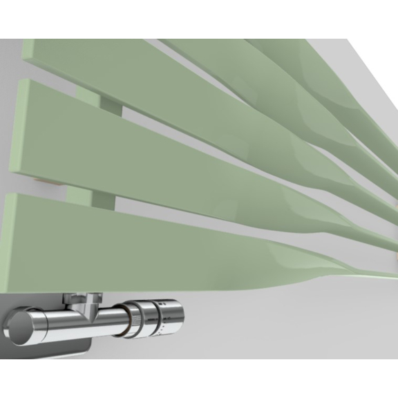 TERMA Cyklon H dizajnový radiátor - farebné prevedenia RAL6019