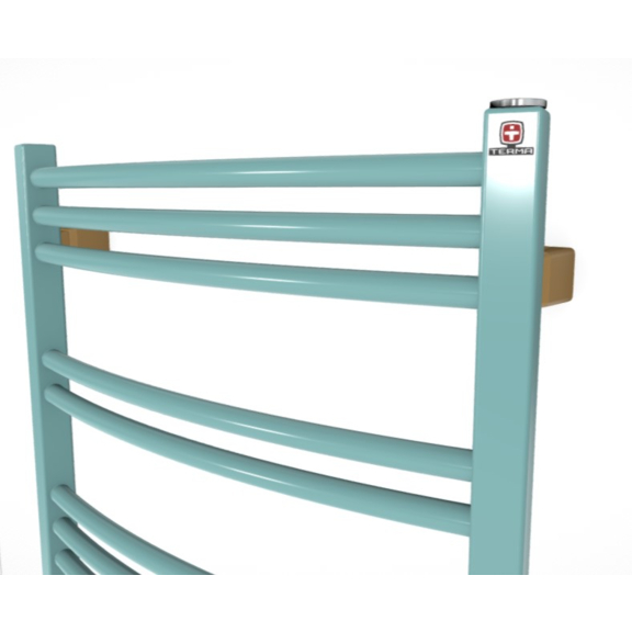 TERMA Jade M kúpeľňový radiátor RAL6034 detail