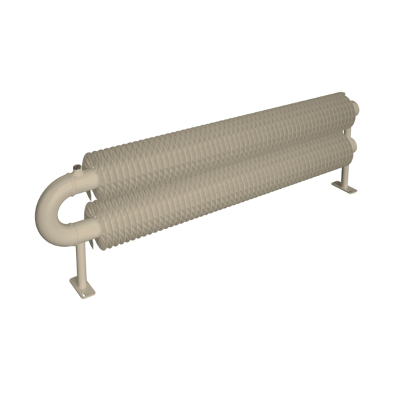 ISAN Spiral RAO2-F radiátor na zem - S31